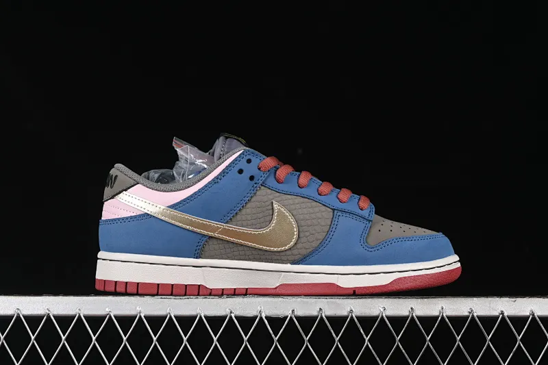All Categories Nk SB Dunk Series Nk SB Dunk Low High-end Customized Low-top Sneakers C Version Nk Dunk Low Game Theme Black Myth Wukong Auspicious Cloud Dragon Pattern Deconstructed Retro Low-top Casual Sneakers DV2433-109